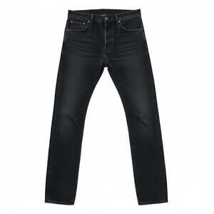 Vintage Structure Men's Relax Fit Jeans Size 34x32 Straight Leg Dark Wash Denim